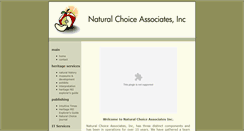 Desktop Screenshot of naturalchoiceassociates.ca